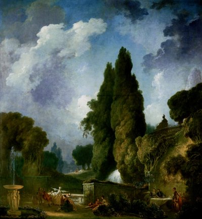 Blinde Kuh von Jean Honore Fragonard